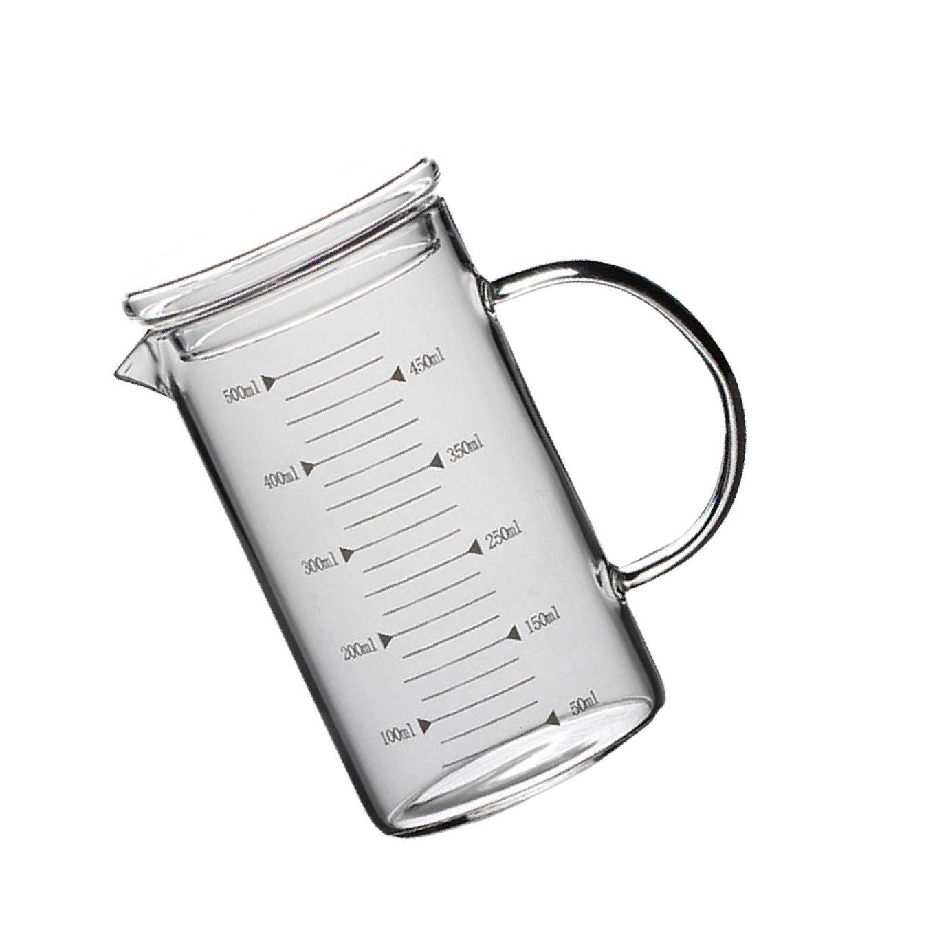 1/2/3 cốc đo lường thủy tinh Borosilicate với vòi cho đổ dễ dàng chính xác quy mô nhà bếp cốc tay cầm không độc hại dễ đọc