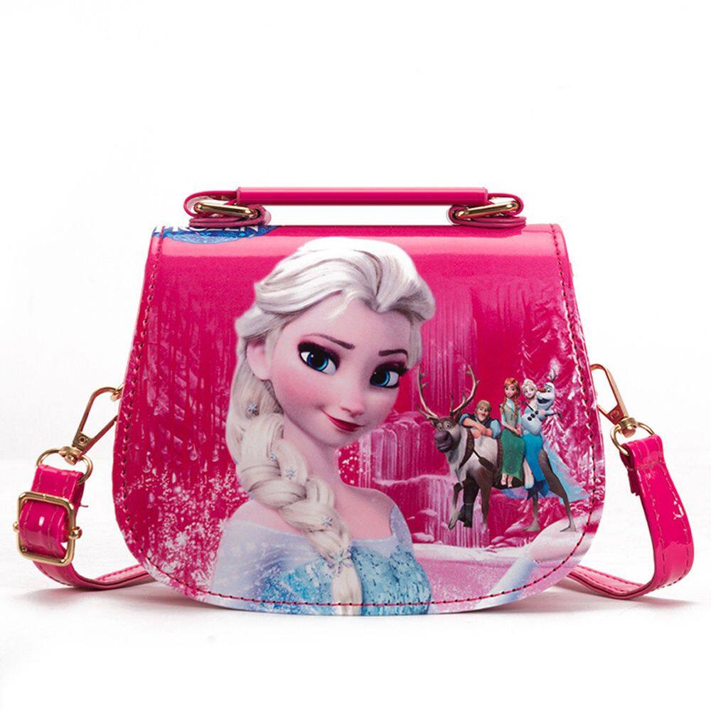 Puremom túi mua sắm thời trang năm mới ví đựng tiền xu cho trẻ em sofia princess kids elsa anna túi xách công chúa túi đeo chéo túi đựng điện thoại di động đồ chơi trẻ em