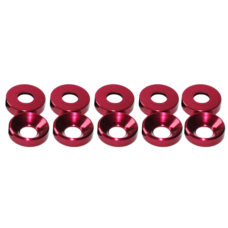 【Cho bạn hài lòng 】 mới hợp kim nhôm anodized countersunk cho đầu bu lông gioăng Vòng đệm