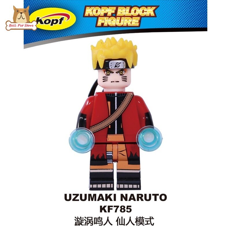 【Bán chạy】lego Minifigures Naruto Uzumaki Naruto Uchiha Itachi Sasuke Sáu cách tokashi Đồ chơi xếp g