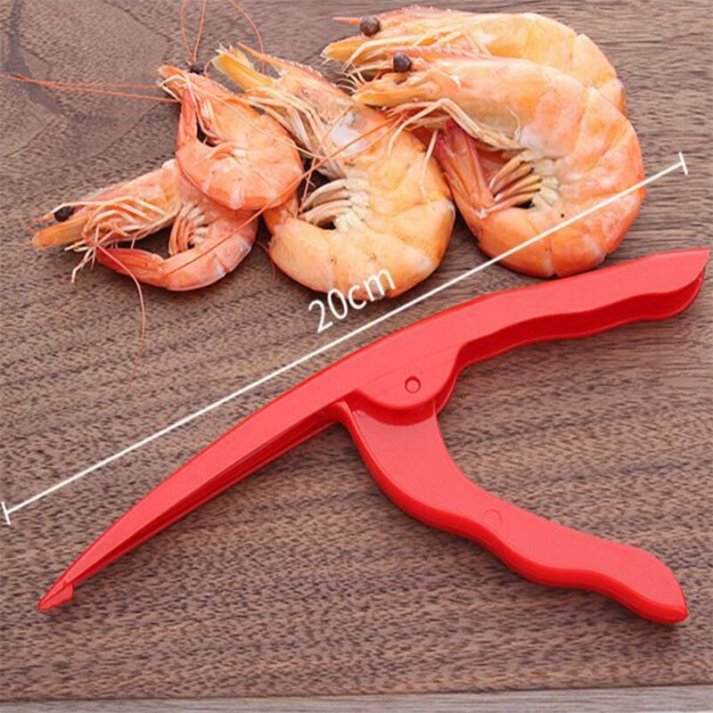 Mengluanxuan dụng cụ bóc vỏ tôm thiết thực dụng cụ bóc vỏ tôm dụng cụ nhà bếp dụng cụ nấu ăn hải sản