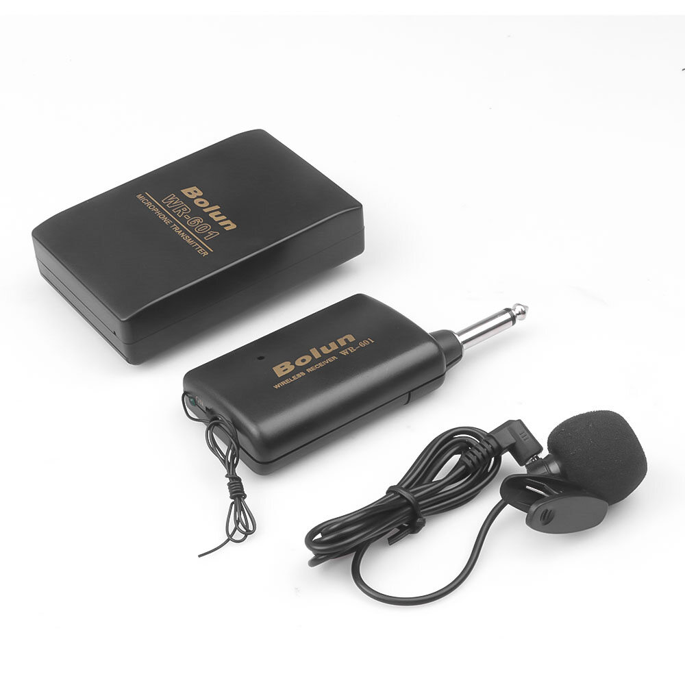 Tai Nghe Hệ Thống Micrô Không Dây Từ Xa Chuyên Nghiệp Bộ Thu Micrô Ve Áo Lavalier-Bộ Phát Radio Loa Phóng Thanh Kẹp Loa