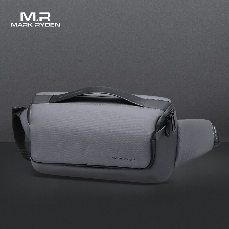 Mark Ryden Fashion Crossbody Bag Men Water-repellent Messenger bag Black Shoulder Bag for Short Trip Sling Bag MR8699