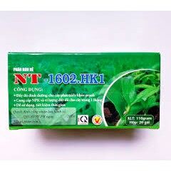 Phân bón dạng túi lọc cho Lan NT-1602.HK1 ( hộp 20 gói) - dùng giai đoạn từ cây con đến trưởng thành