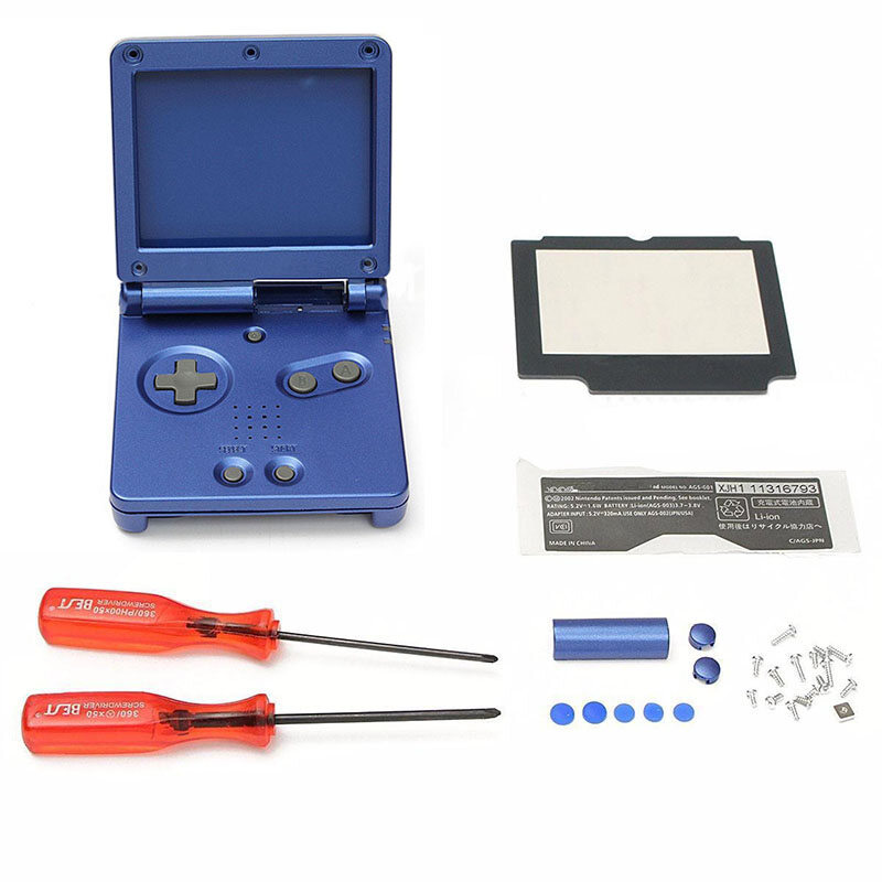Vỏ bọc toàn bộ Gameboy trước SP vỏ cây GBA trường hợp công cụ vỏ Sticker