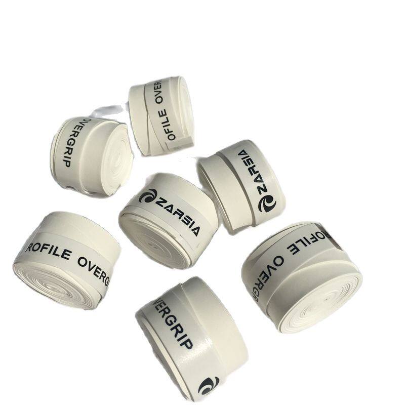 10 chiếc tay cầm cầu lông zarsia soft dry feel, tay cầm vợt tennis màu trắng, tay cầm vợt cầu lông, tay cầm vợt bóng quần