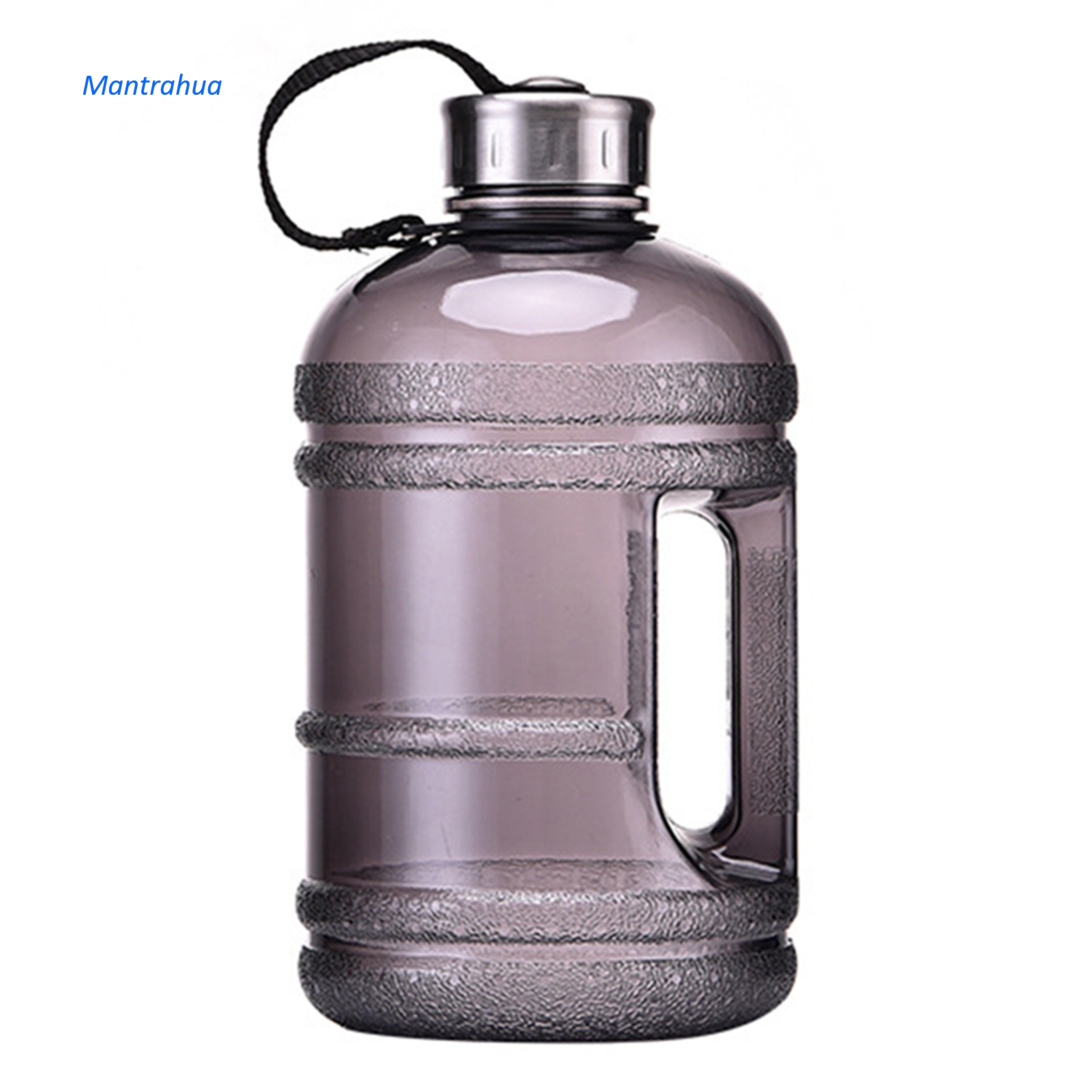 Mantrahua 2200Ml/3700Ml Thể Thao Sức Chứa Lớn Chai Nước Thể Dục Không Chứa BPA Nước Nhựa Ấm Đun Nước