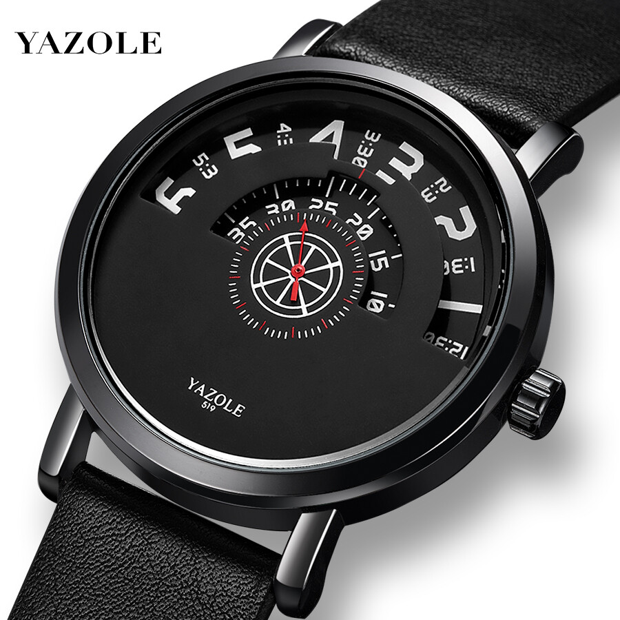Đồng hồ thương hiệu xa xỉ hàng đầu yazole 518 519, cho người đàn ông, đồng hồ thạch anh nam thể thao thời trang xu hướng đồng hồ đeo tay quà tặng cho nam jam tangan lelaki