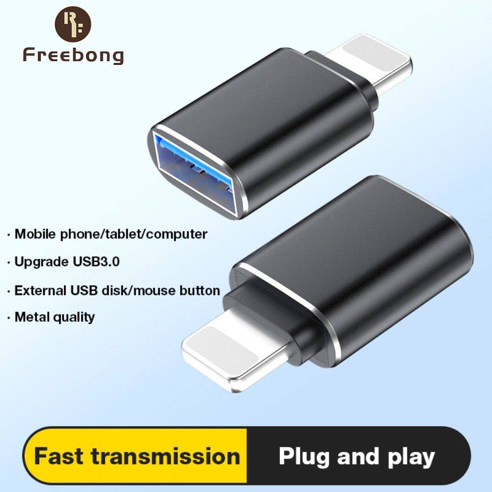 Freebong bộ chuyển đổi otg bộ chuyển đổi lightning sang usb 3.0 bộ chuyển đổi đĩa usb 3.0 sang type c bộ chuyển đổi micro cho bàn phím chuột âm thanh bên ngoài