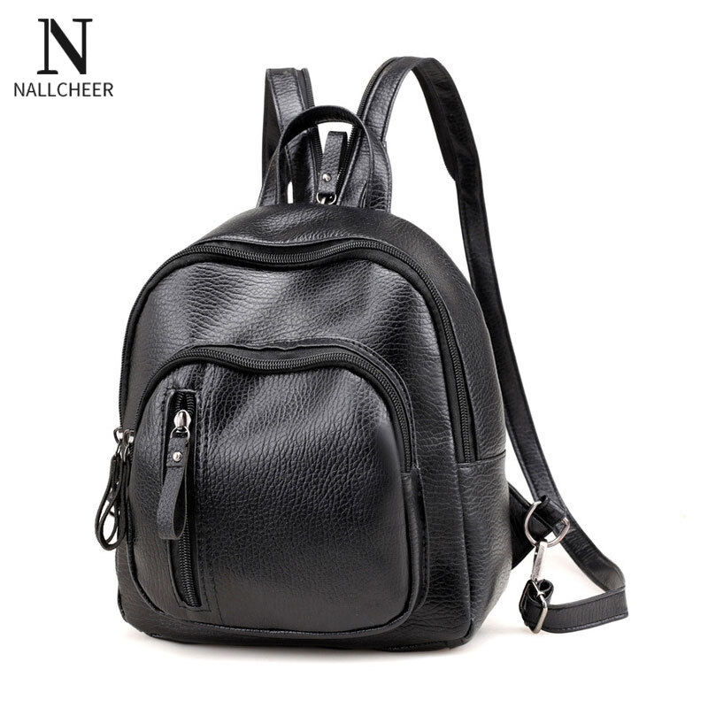 Nallcheer ba lô nữ ba lô da pu ba lô nhỏ thời trang