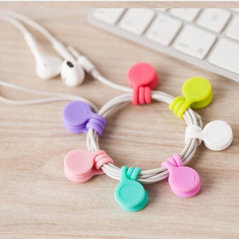 Dụng cụ sắp xếp cáp dây từ tính dụng cụ cuộn cáp quản lý cáp để sạc cáp tai nghe kẹp cáp