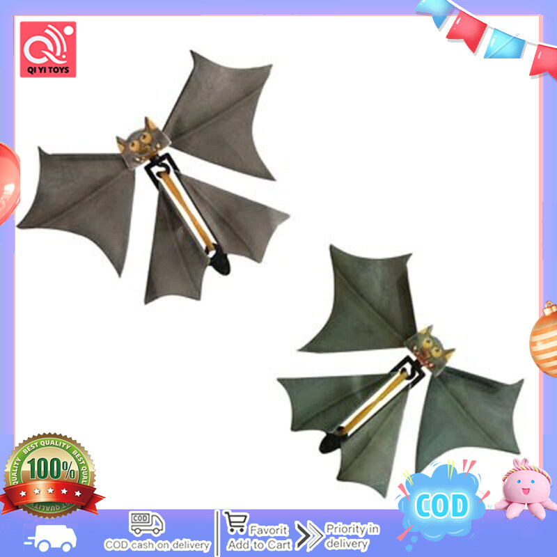 1 Day Send Magic Flying Bat Toys Reusable Magic Props Funny Surprise Prank