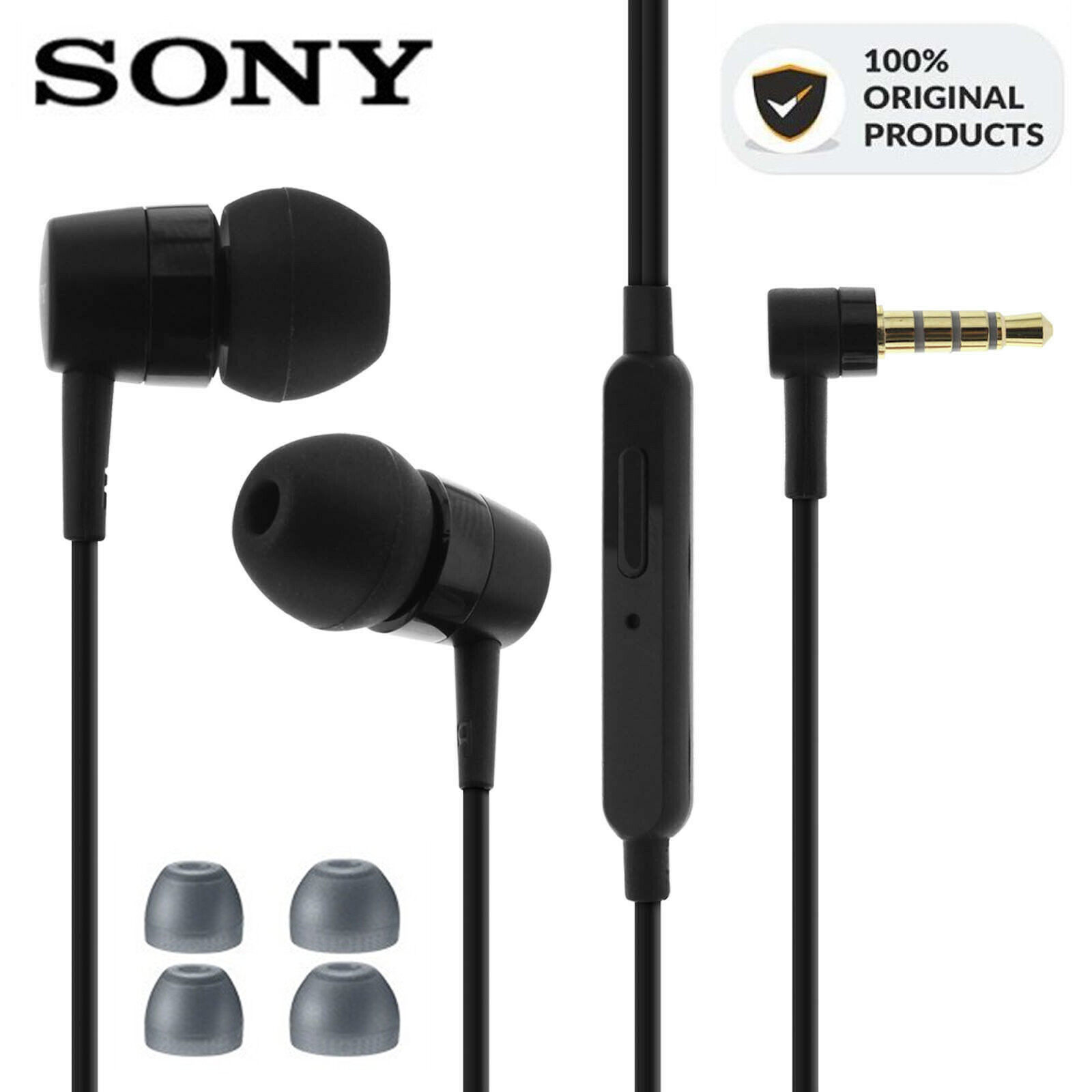 Original SONY MH750 Trong Tai Tai Nghe Tai Nghe Loa Siêu Trầm Trầm Xperia Series Earbuds Đối Với Sony Z 1 2 3 Xiaomi Huawei Samsung