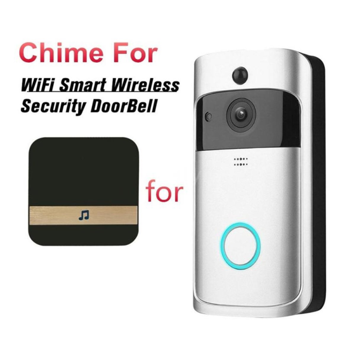 Wllw camera chuông cửa thông minh từ xa wifi không dây cửa chuông, ding dong máy