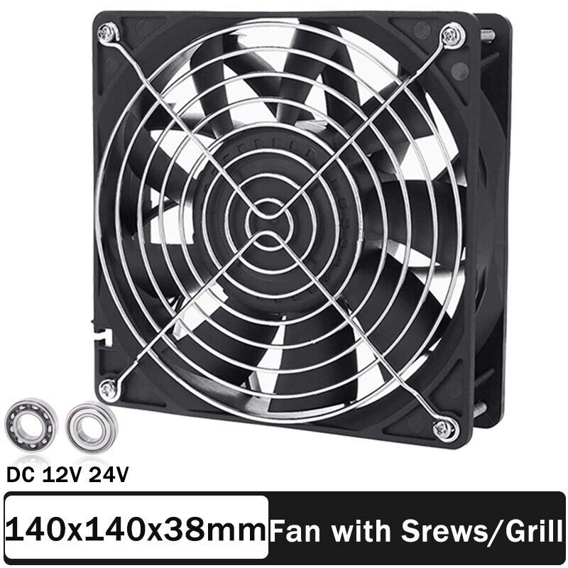 最大81％オフ！ 5pcs 140mm Wire Black Fan Grill Guard For Axial Brushless fcds