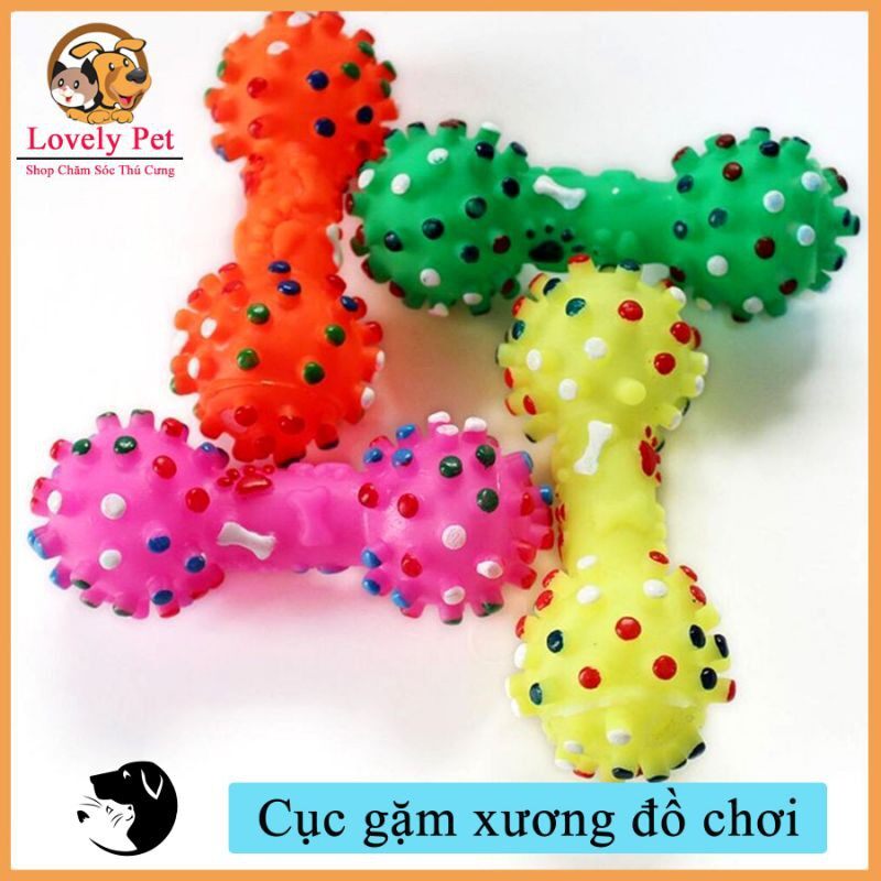 Đồ chơi cục xương chút chít cho chó mèo - mẫu 2