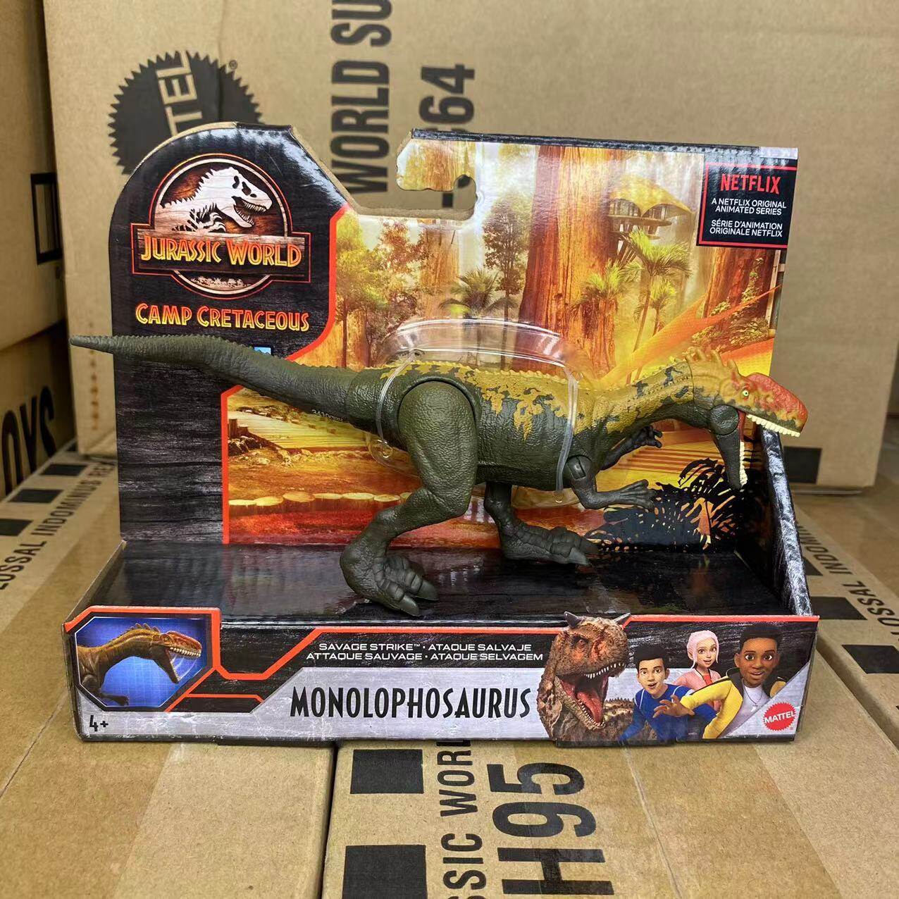 Đồ Chơi Thế Giới Kỷ JuRa Mới Mô Hình Hành Động Khủng Long Velociraptor Stygimoloch Monolophosaurus Khớp Cử Động Quà Tặng GCR54
