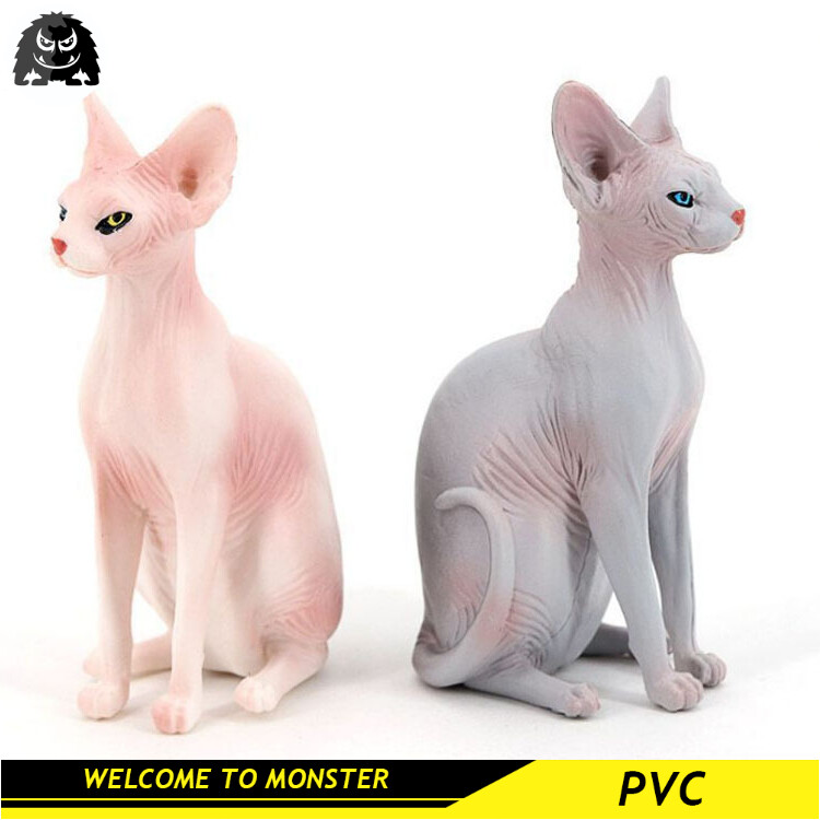 Mô hình động vật mô phỏng nhận thức cho trẻ em mô hình đồ chơi chắc chắn cho mèo nhân sư mèo không lông canada đồ trang trí bộ sưu tập thu nhỏ bằng pvc đồ chơi đồ chơi giáo dục cho trẻ em đồ chơi cho bé trai đồ chơi cho bé gái
