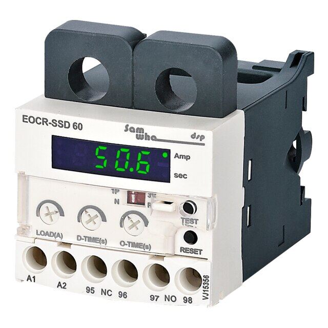 Samwha-rơ le quá tải điện tử kỹ thuật số eocr-ssd dsp rơ le bảo vệ động cơ rơ le quá tải nhiệt