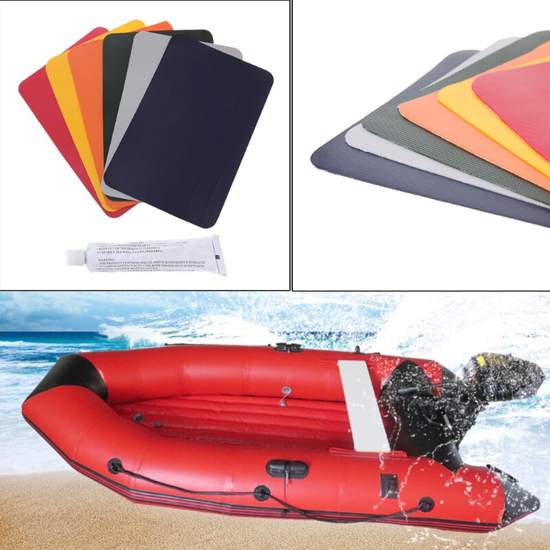 Bộ Keo Vá Sửa Chữa Đâm Thủng PVC Bể Bơi Thuyền Bơm Hơi, Ca Nô Dính