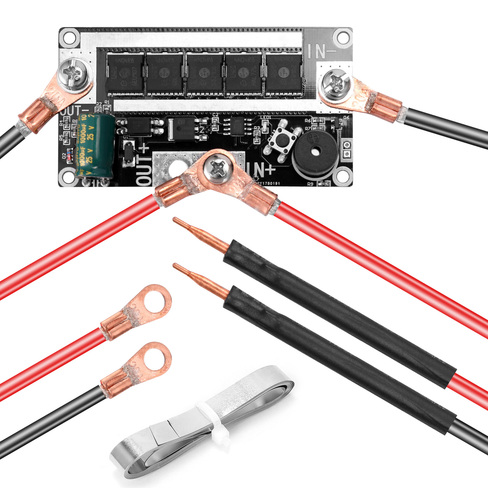 KKmoon Bút Hàn Điểm Tự Làm Bảng Mạch In Hàn Điểm Lưu Trữ Pin 12 V Thiết Bị Hàn