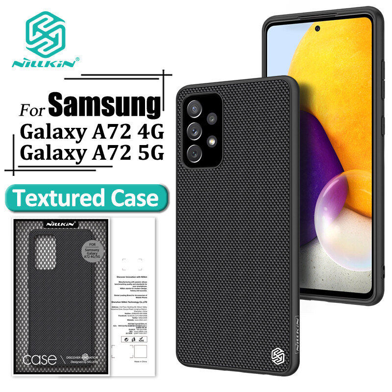 Nillkin Sang Trọng Kết Cấu Mờ Ốp Lưng Cho Samsung Galaxy A72 4G / A72 5G Ốp Lưng Chống Ô Nhiễm TPU + PC Chống Sốc Ốp Lưng Chống Trượt Bền