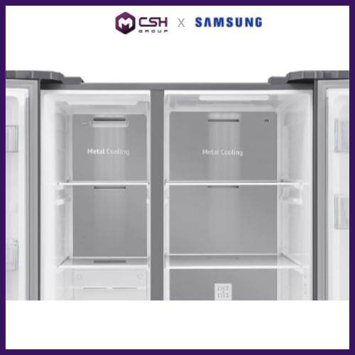 Samsung 2 Door Side by Side with Large Capacity (SpaceMax) RS62R5031SL