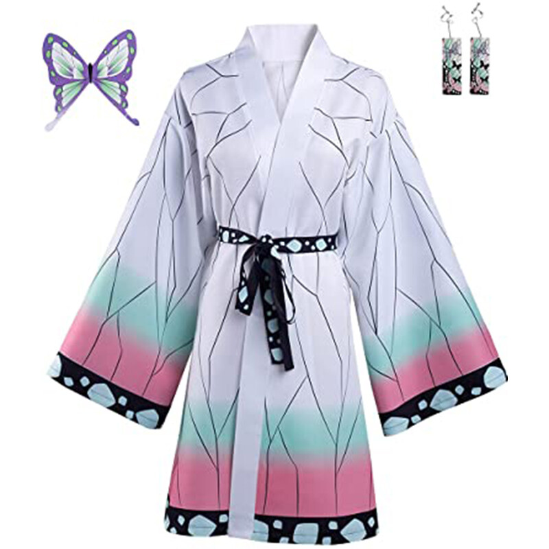 【YIDEA HONGKONG】trang Phục Hóa Trang Kimetsu No Yaiba Haori Yukata Peishir Kamado Tanjirou