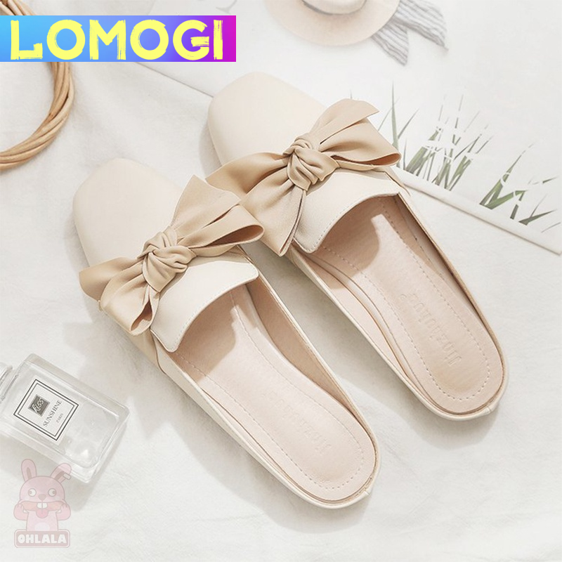 LOMOGI Women Shoes Kasut Perempuan Wanita Flat Penutup Loafer Office Shoe Kasut Wanita Big SIZE 35-43 ราคา 357 บาท*ส่งฟรี