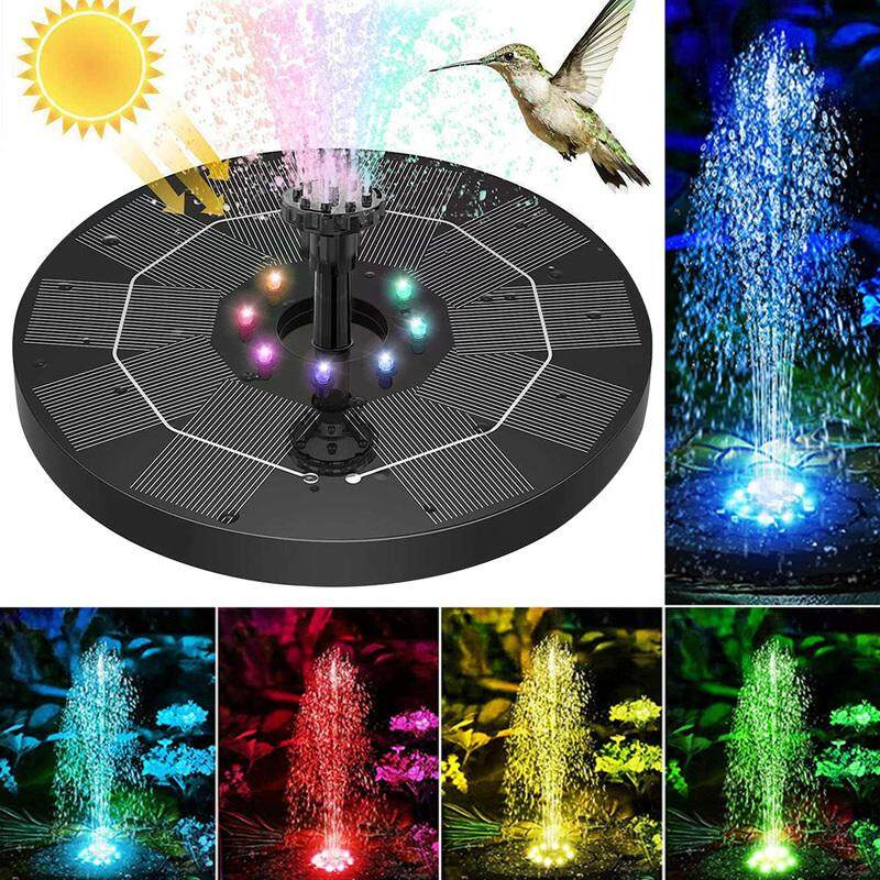 solar lights for fountains