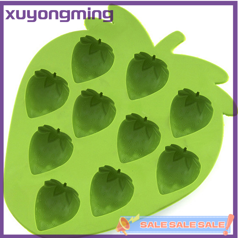 Xuyongming Khuôn Máy Làm Đá Tự Làm khuôn làm đá viên Silicone khay đá Trái Cây Máy làm đá dùng cho thực phẩm Thanh Tự Làm dụng cụ làm bánh phụ kiện nhà bếp