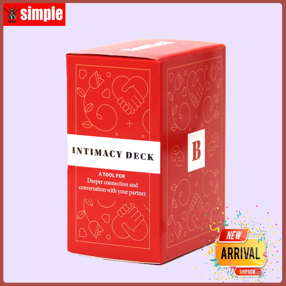 Bộ trò chơi Intimacy Deck bảng tiếng Anh mang phong cách lãng mạn giúp các cặp đôi thân mật hơn - INTL