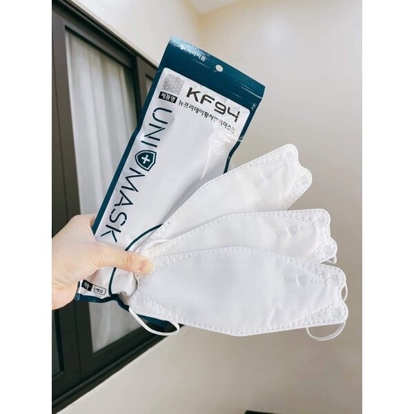 Khẩu trang cá uni mask 4d kf94 hàn quốc