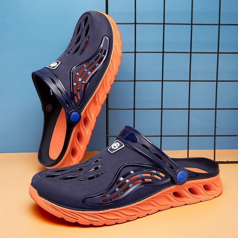 Dép Mùa Hè Nam Nữ Trong Nhà cực mềm Giày Sandal xu hướng Slide ánh sáng Giày đi biển nam giới sục Làm Vườn Nam ngoài trời