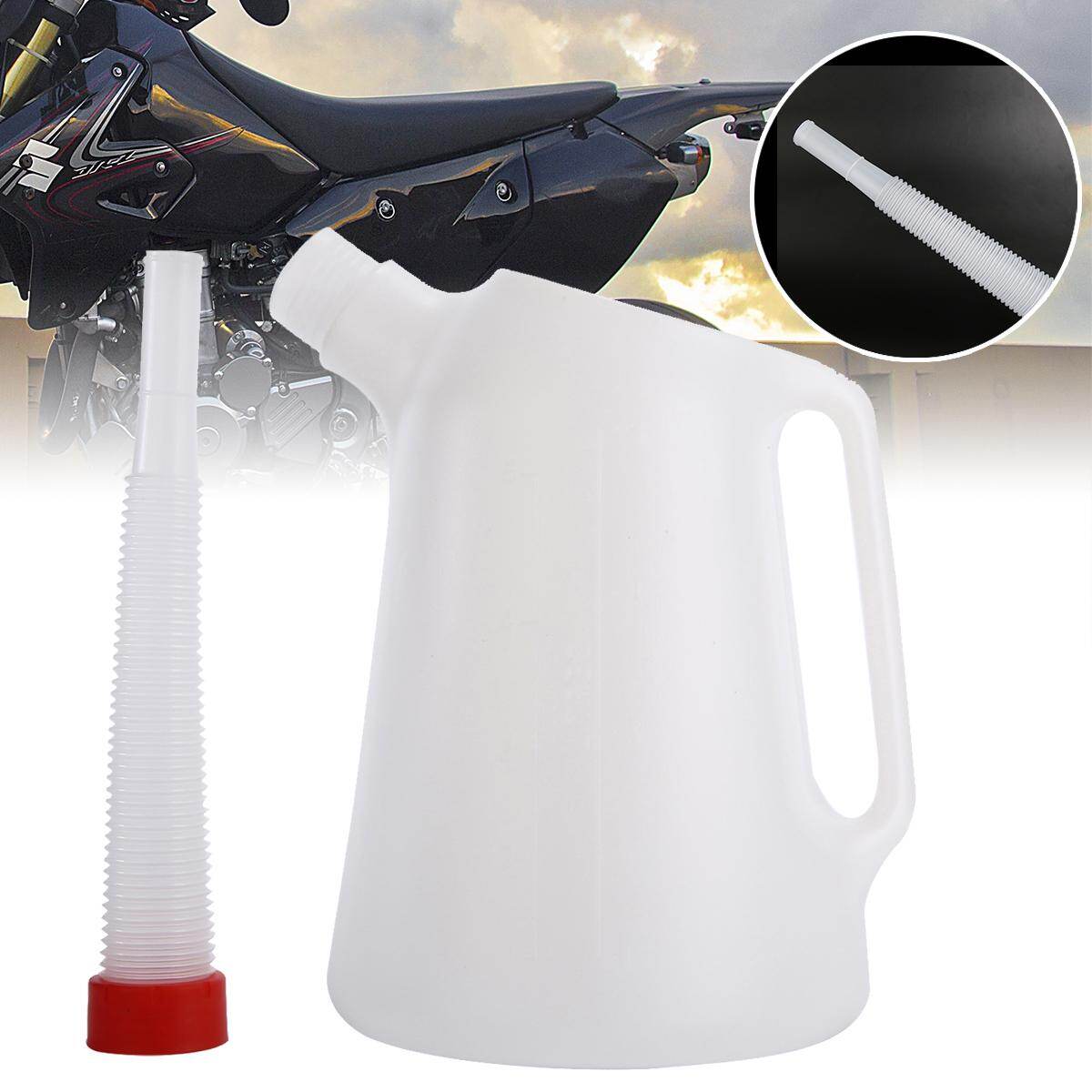 Idealhere 1 Cái Bình Đo Nhiên Liệu Dầu Nhà Để Xe 5 Lít Phổ Thông Có Vòi Phun Linh Hoạt