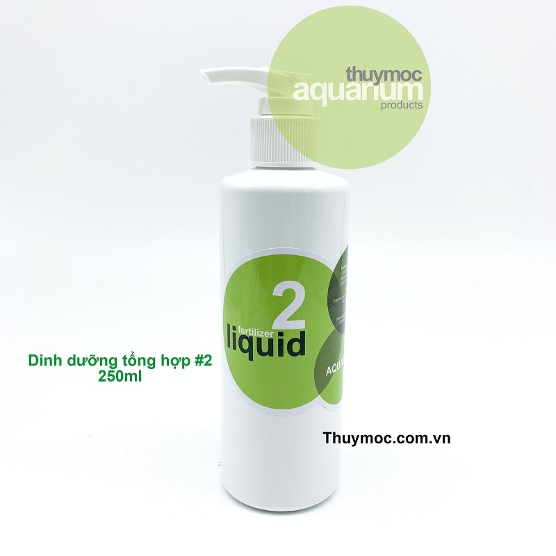 Phân nước thủy sinh ertilizer liquid 2 thủy mộc 250ml cho hồ cá