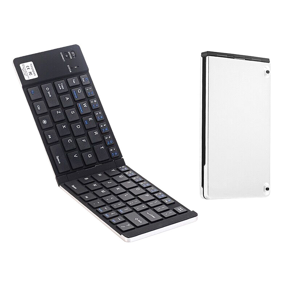 Bàn Phím Không Dây BT GK228, Bàn Phím Văn Phòng Di Động Mini Gấp 66 Phím Có Chân Đế, Dành Cho Điện Thoại/Máy Tính Bảng/Máy Tính Xách Tay