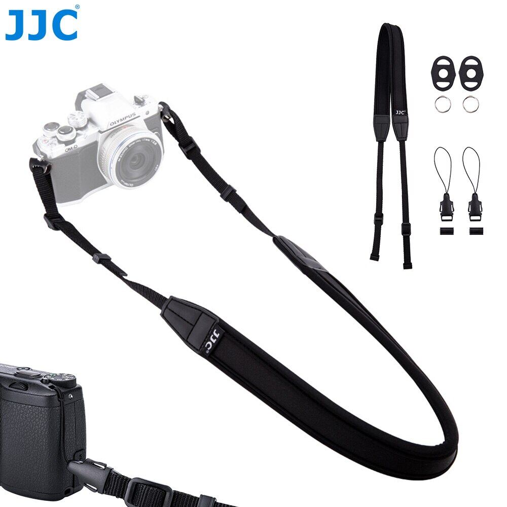 JJC neoprene mềm dây đeo cổ sholder Dây quai đeo vành đai cho Canon Nikon