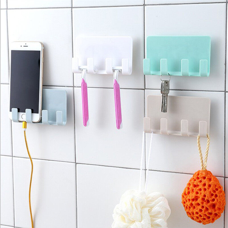 [Songful] USB đa chức năng sạc khung treo tường cho sạc điện thoại di động đứng nhà tổ chức Giá treo khăn