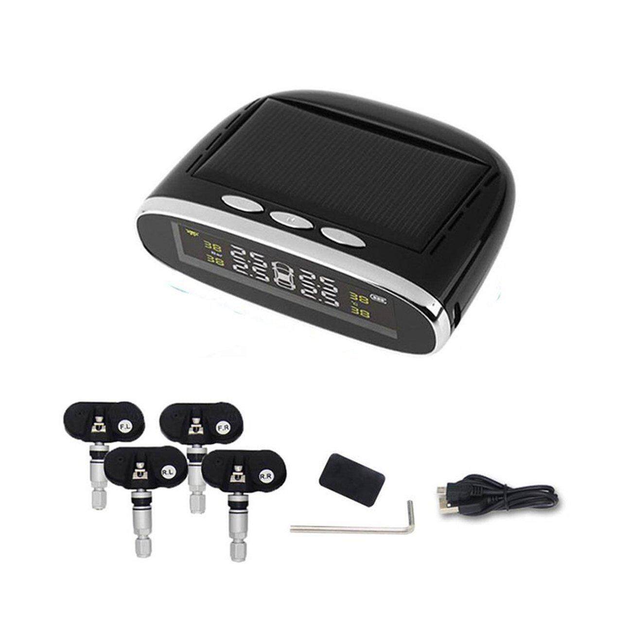 ยอดนิยม Bx-03 พลังงานแสงอาทิตย์การตรวจสอบแรงดันยางรถยนต์ระบบความดันยาง Sensing ภายใน