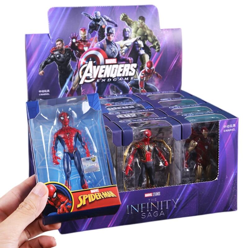ZD Chính Hãng Huyền Thoại Marvel The Avengers Iron Man Spider Man Thor Captain America Thanos Hulk War Machine Nhân Vật Phim Hành Động
