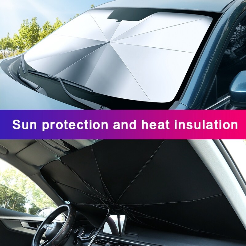 {hot} Automotive interior Car parasol Car Windshield Cover UV Protection Sun Shade Front Window Interior Protection car accessories