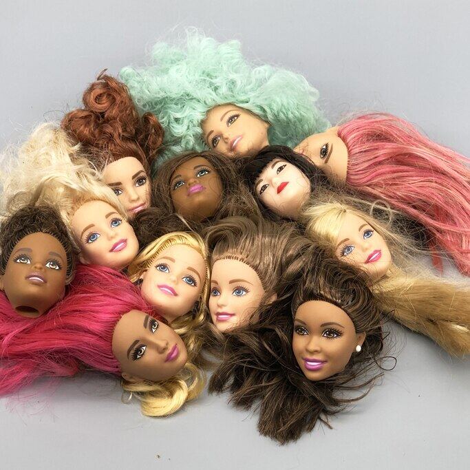 doll head barbie