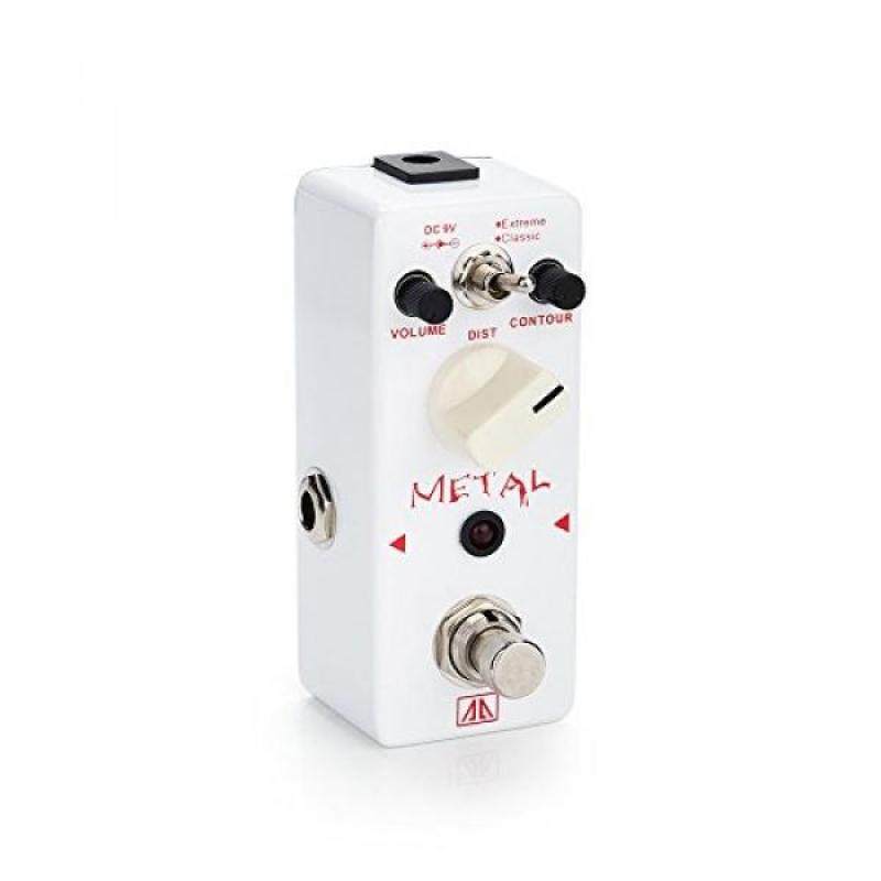AA - AHOR-5 Metal True Bypass Mini Portable Guitar Effects Pedal for Guitar Bass Malaysia