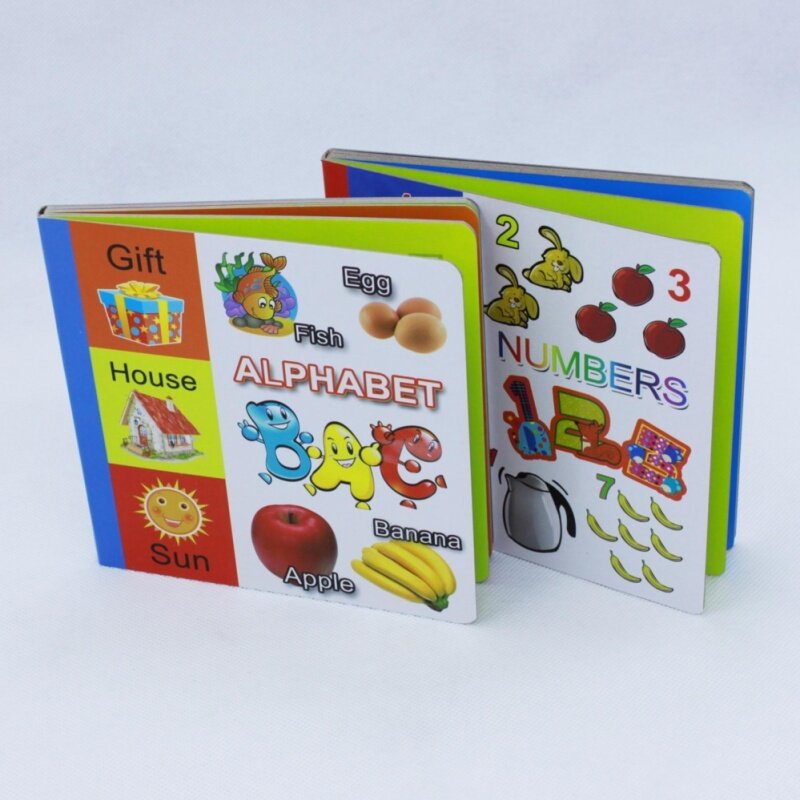 Alphabet and Numbering 2in1 Early Learning Book Set Hard Cover Set Malaysia
