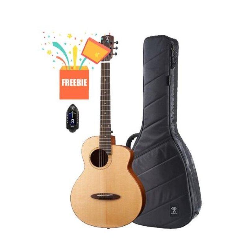 ANUENUE M100EF FLY BIRD Full Solid Acoustic Guitar + Free Bag Malaysia
