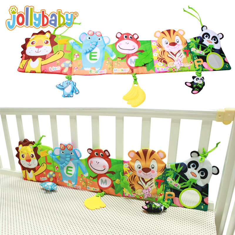 Australia jollybaby/ happy baby, big brand new baby, giraffe bed cloth, book bed Wai cloth book Malaysia