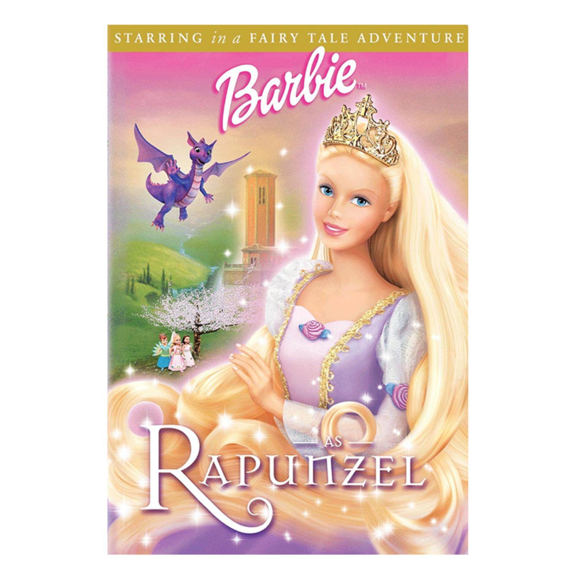 barbie as rapunzel dvd