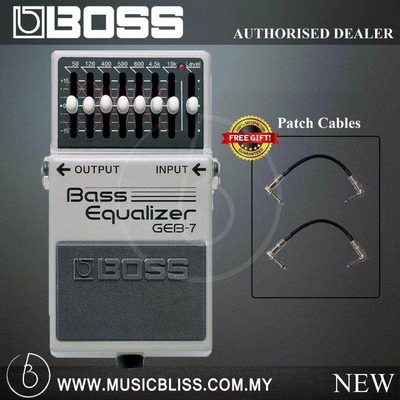 Boss GEB-7 Bass Equalizer Guitar Pedal (GEB7) Malaysia