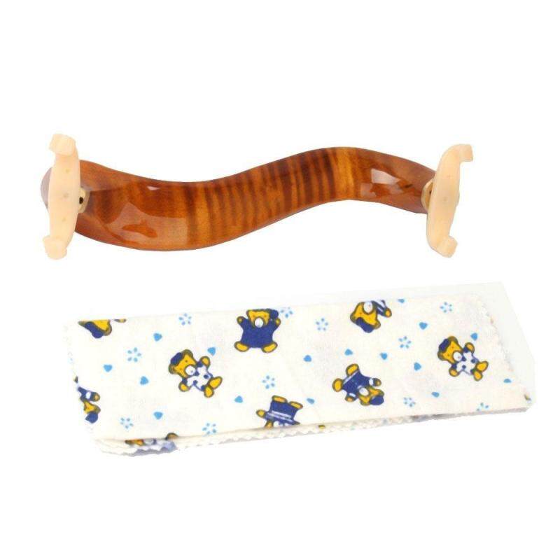 moob New Deluxe Maple Wood Violin Shoulder Rest 3/4 4/4 Size,Golden Malaysia